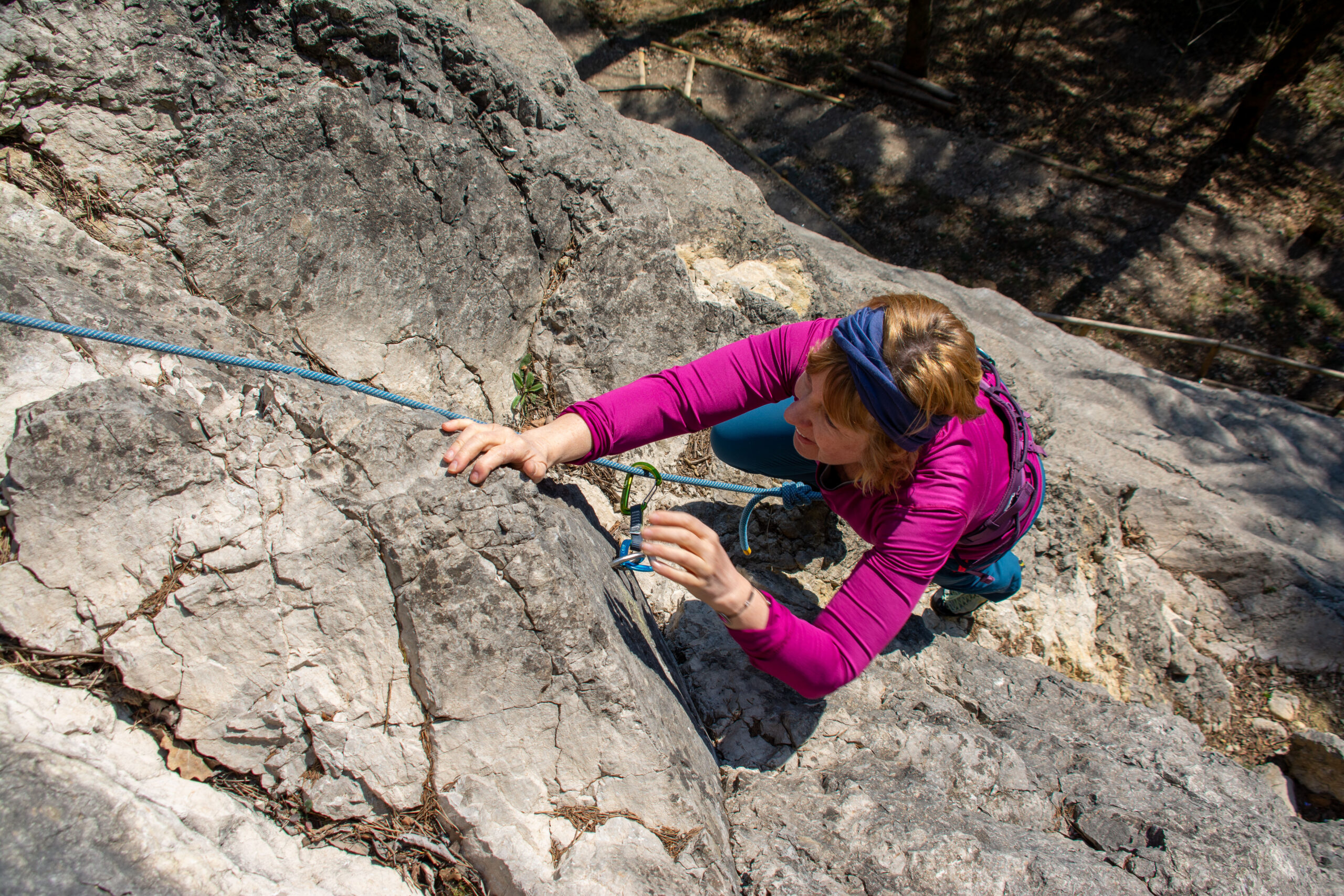 Seiltechnik und Basics für den Klettergarten