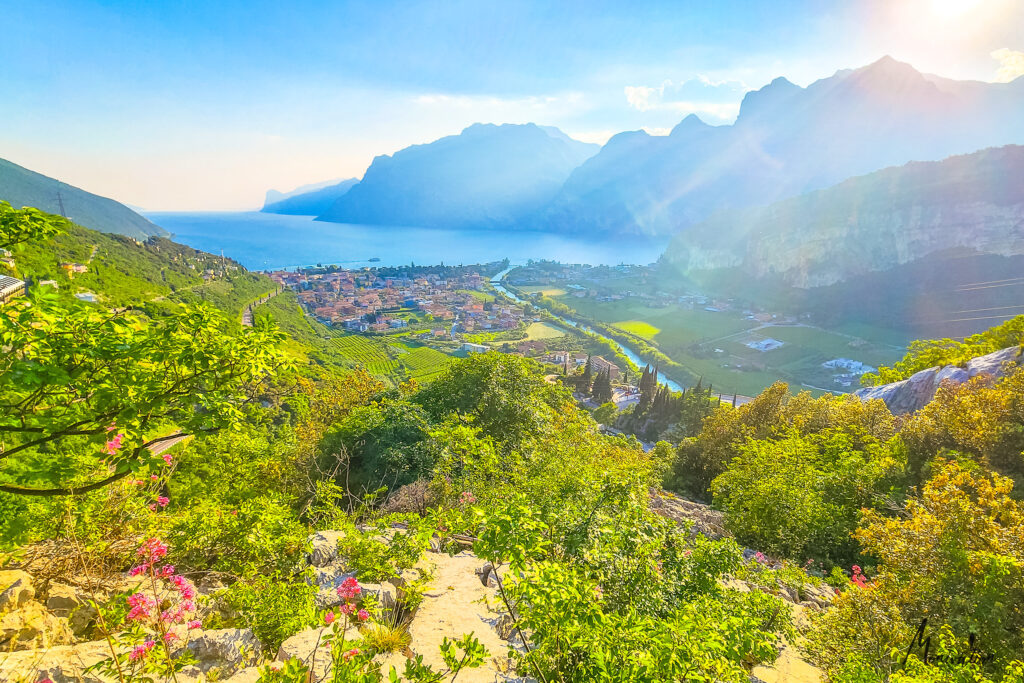 Klettern mit Aussicht in Belvedere