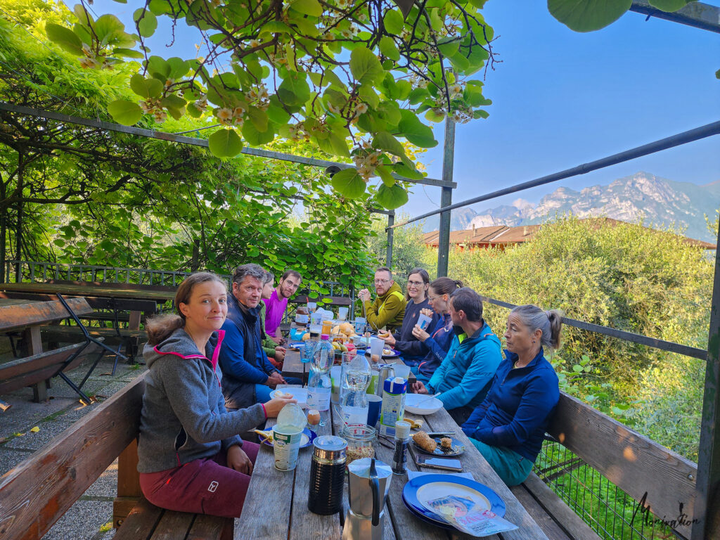 Frühstück bei Agritur Michelotti