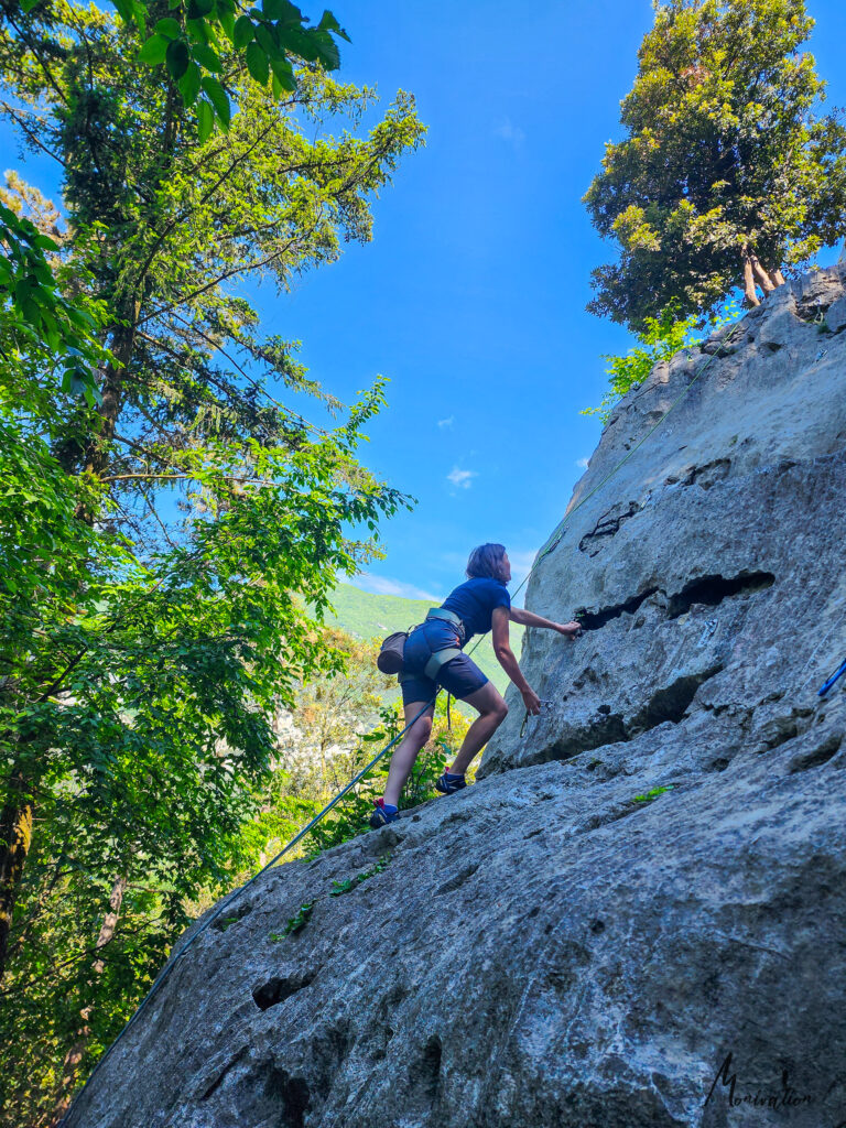 Klettern in Muro dell' Asino