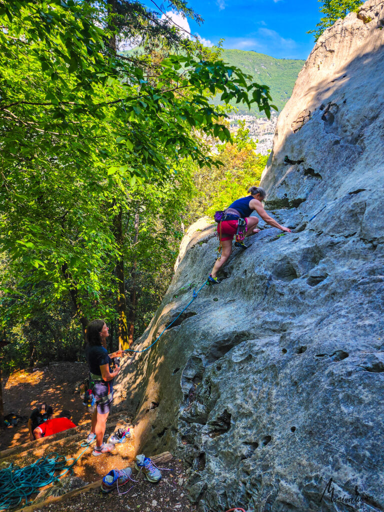 Klettern in Muro dell' Asino