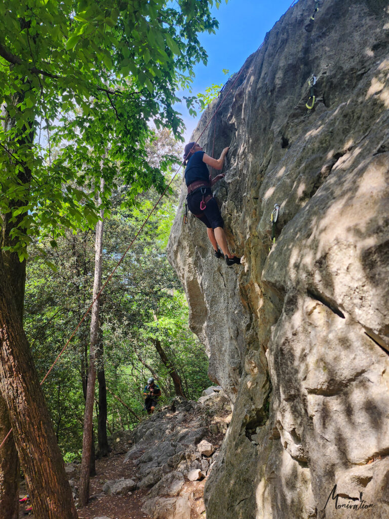 Klettern in Muro dell' Asino