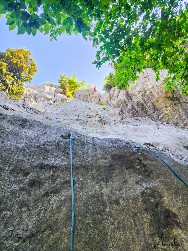 Klettern in Muro dell' Asino