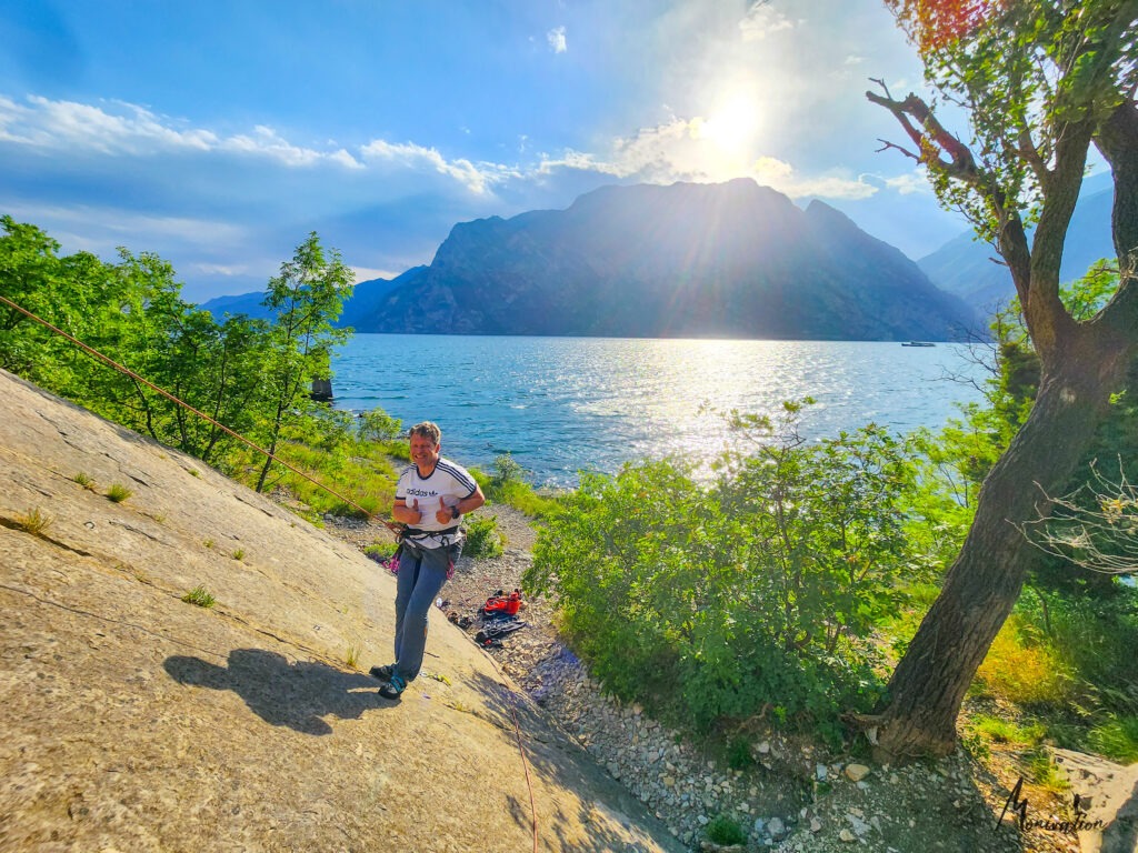 Corno di Bo klettern mit Monivation