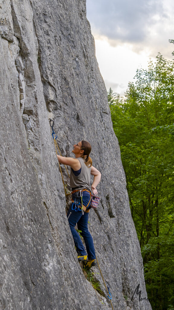 Klettertreffen in Sparchen mit Monivation