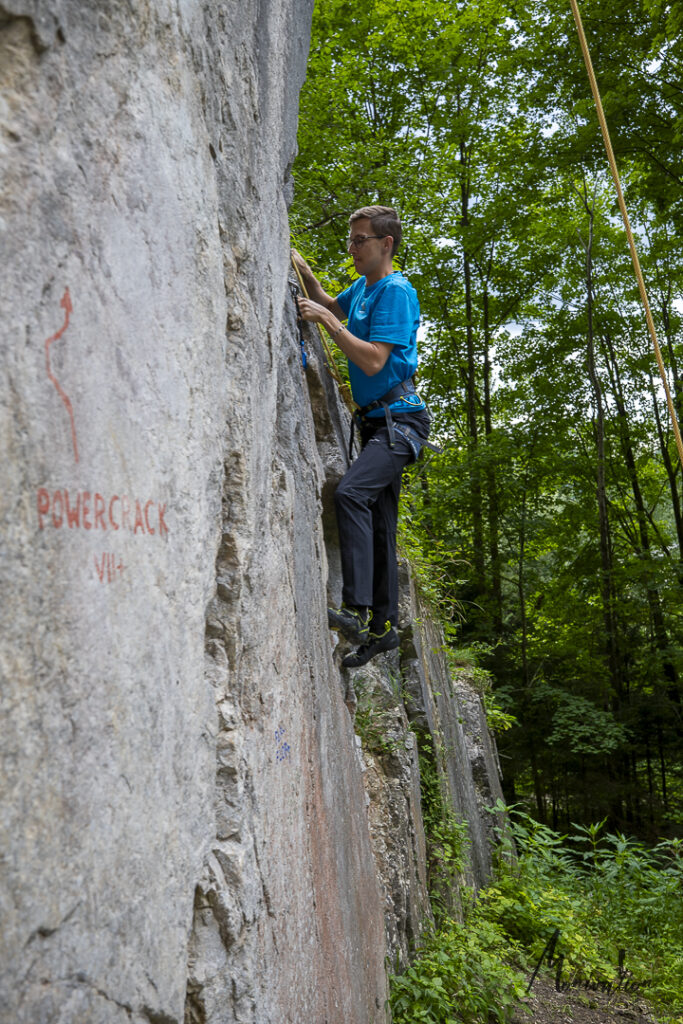 Klettertreffen in Sparchen mit Monivation