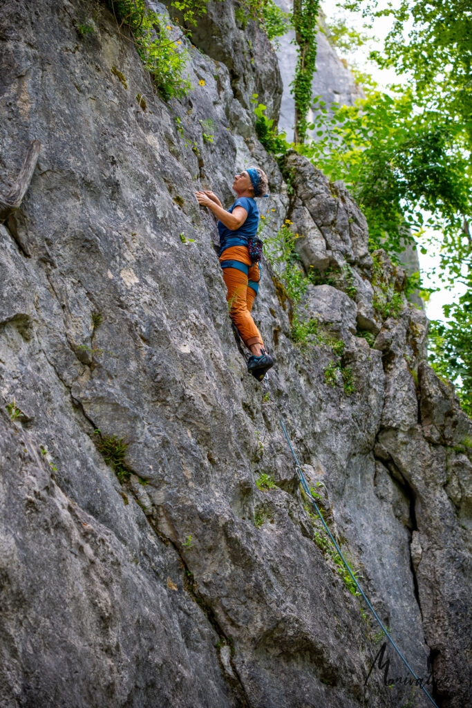 Weissensteinerwand mit Monivation
