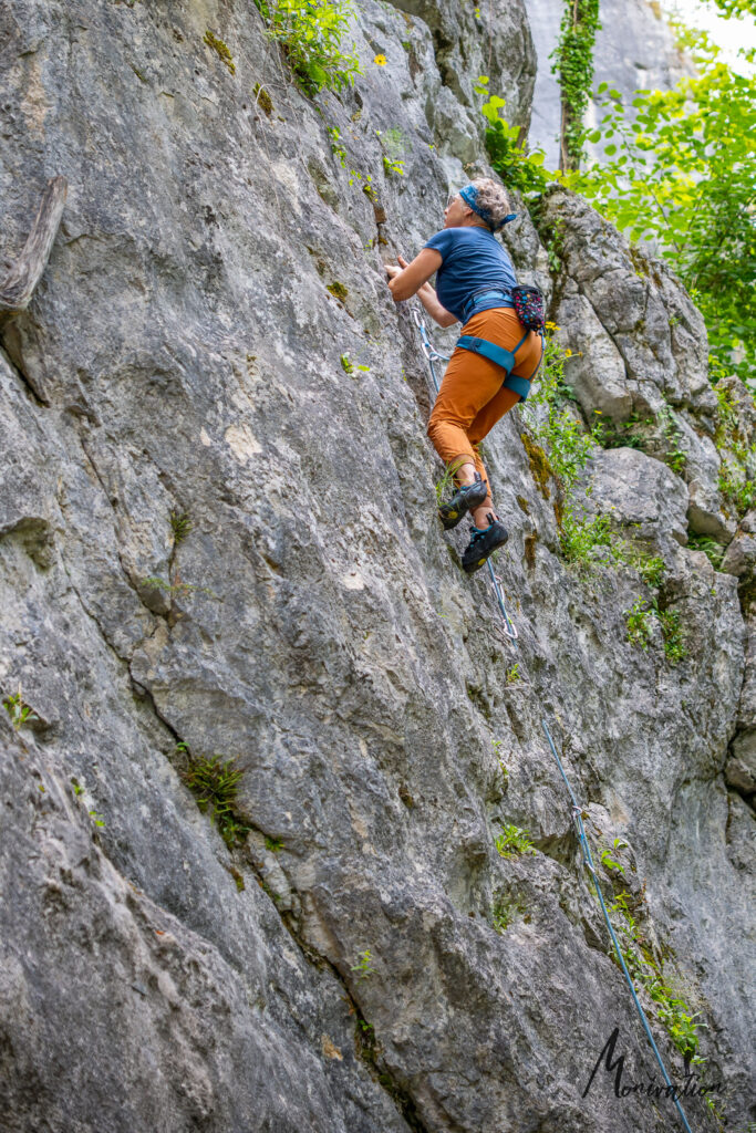 Weissensteinerwand mit Monivation