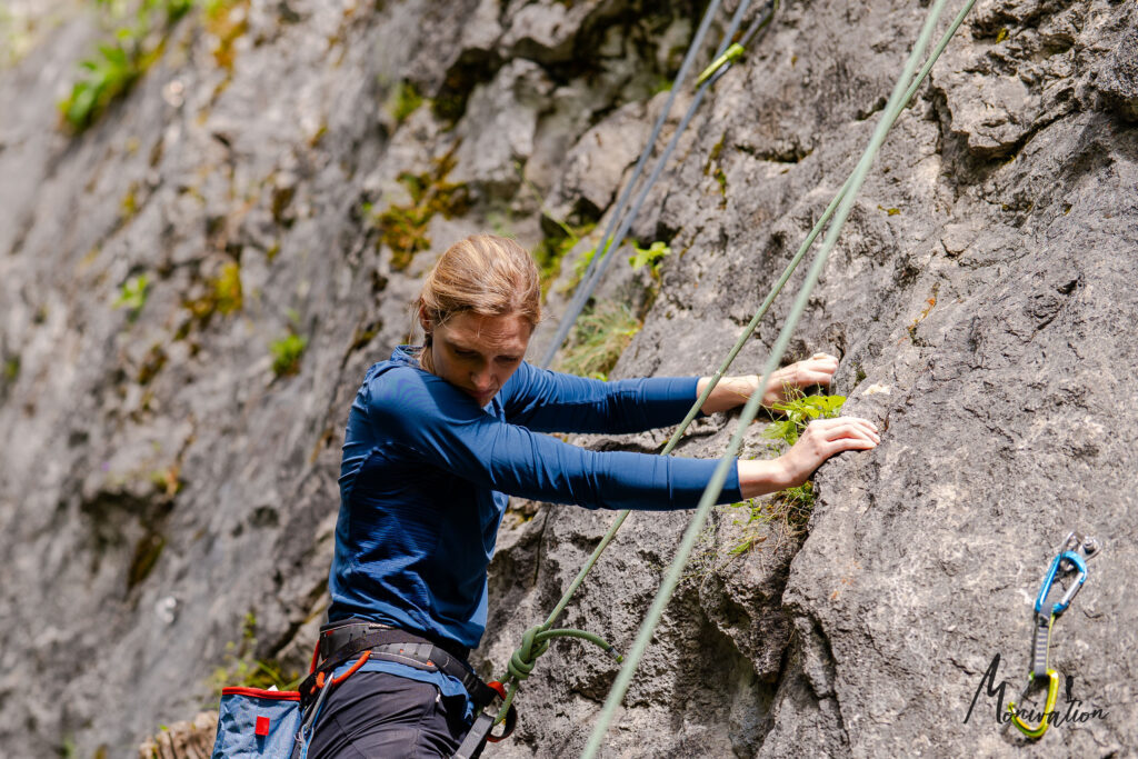 Weissensteinerwand mit Monivation
