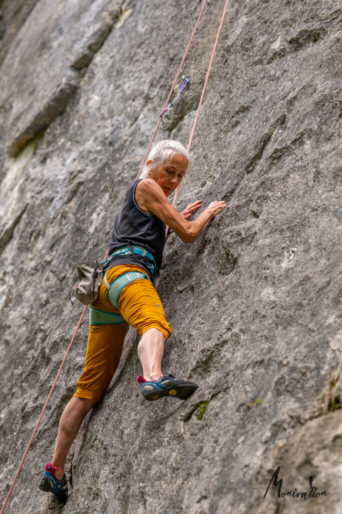 Weissensteinerwand mit Monivation