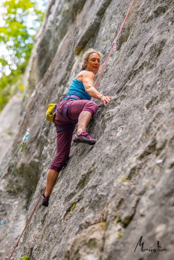 Weissensteinerwand mit Monivation