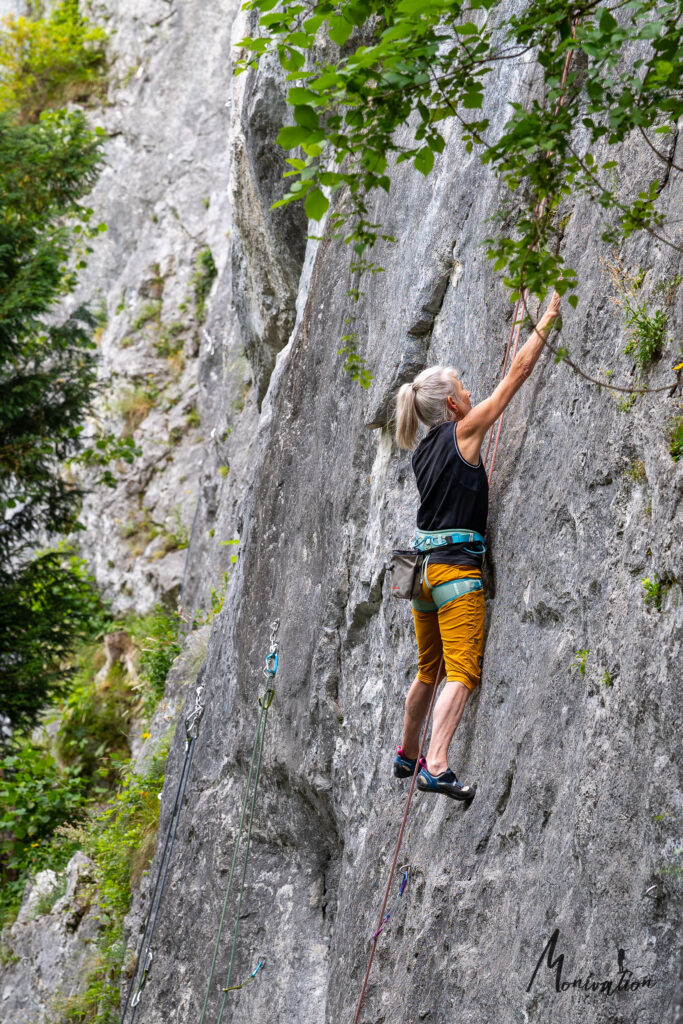 Weissensteinerwand mit Monivation