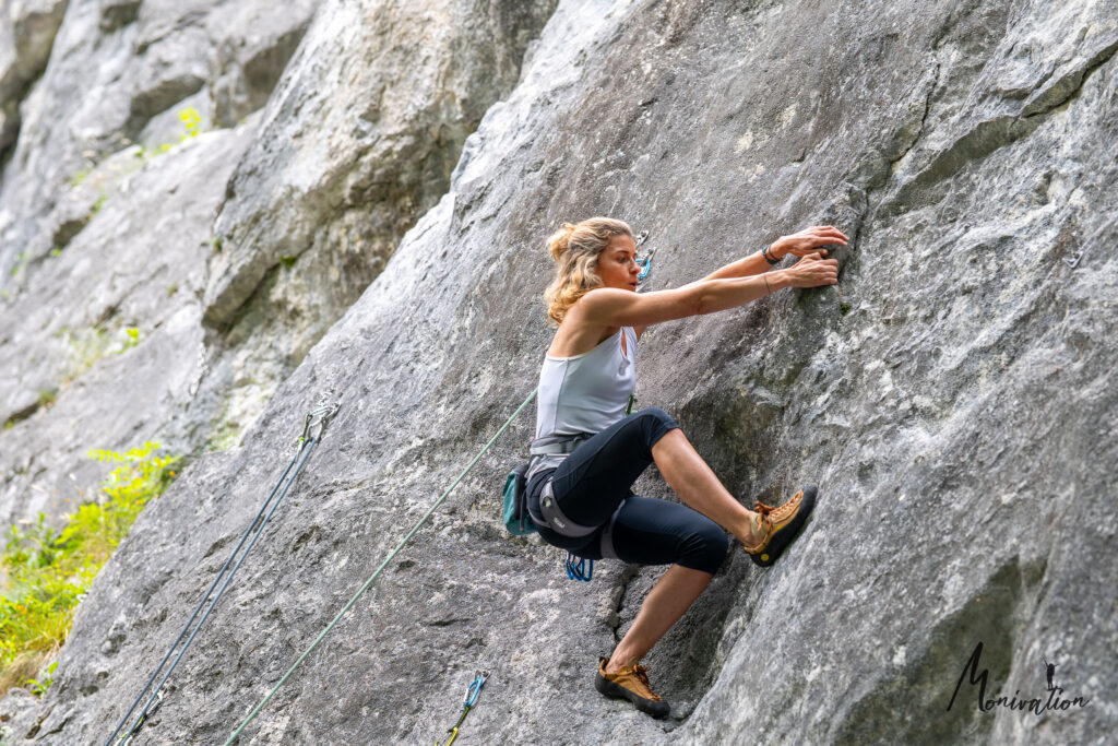 Weissensteinerwand mit Monivation