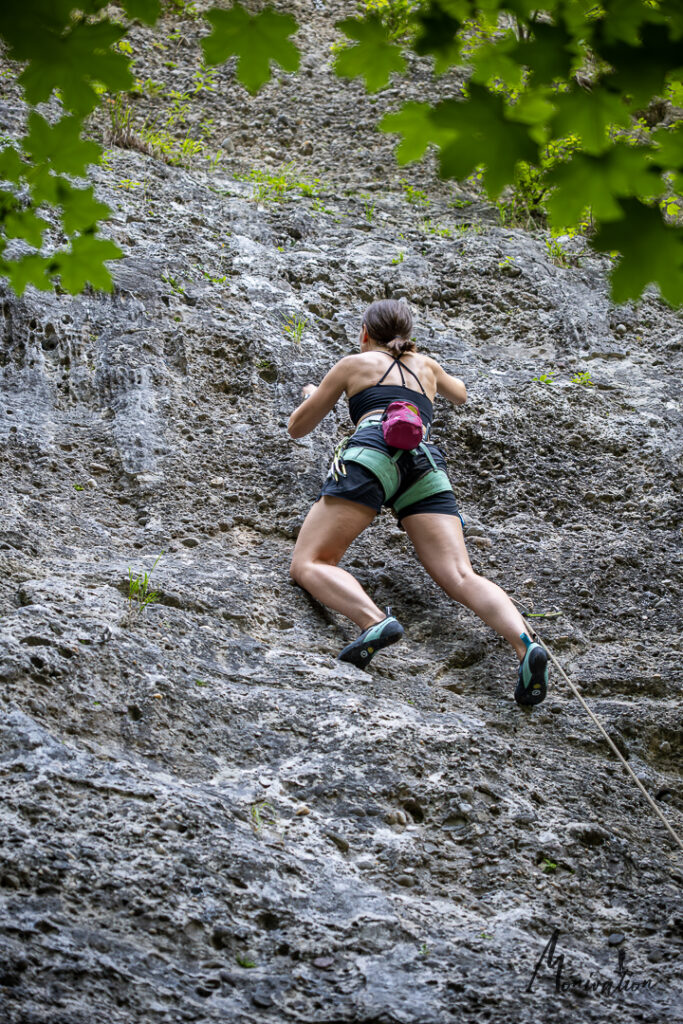 Klettergarten Biber / Brannenburg Klettertreffen mit Monivation