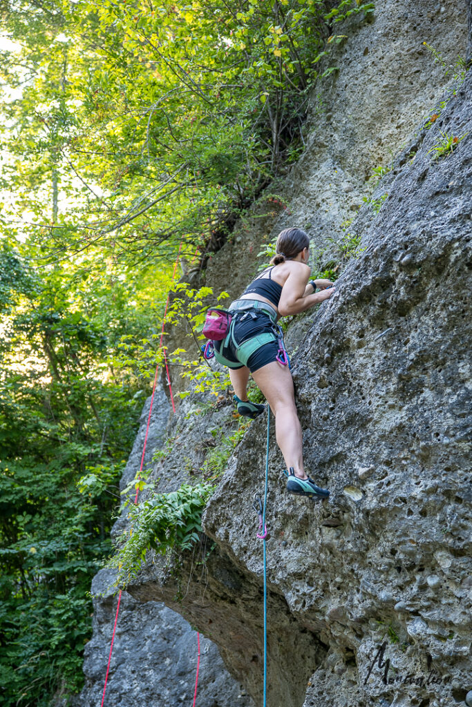 Klettergarten Biber / Brannenburg Klettertreffen mit Monivation