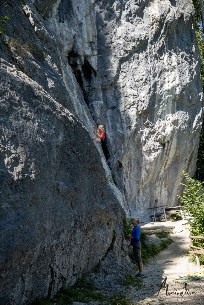 Familienklettern im Urlaub
